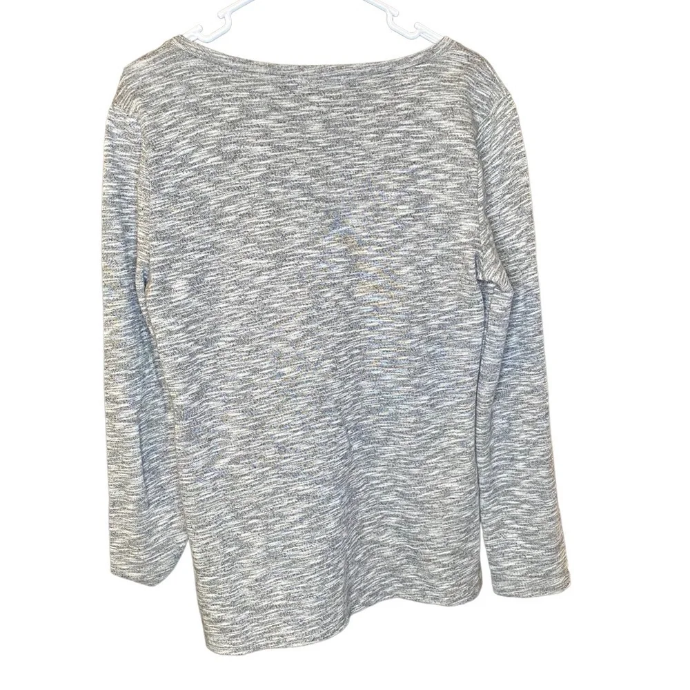 J crew Mercantile women’s gray sweater size medium V-neck